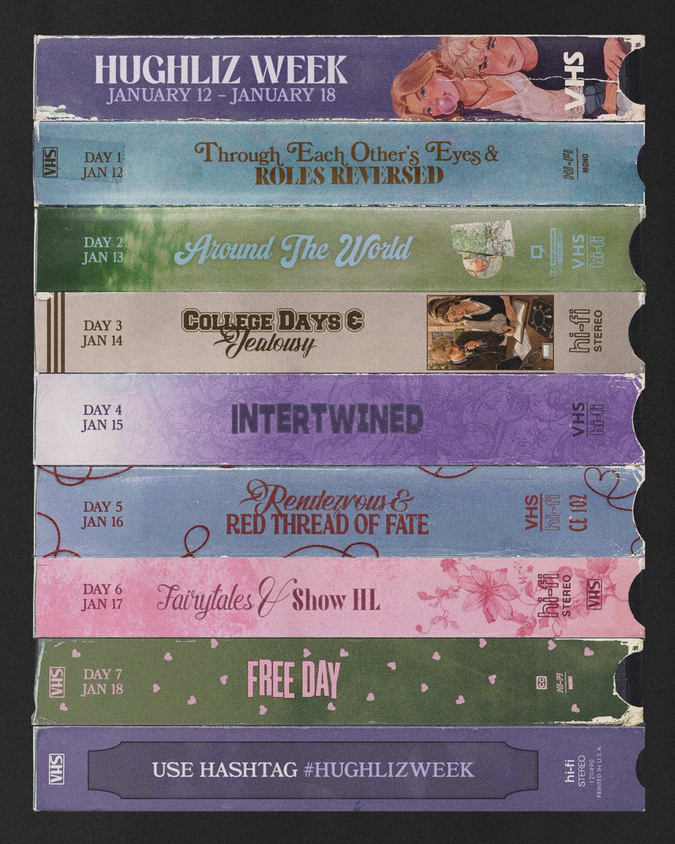 lizzieyoungweek's tweet photo. we are happy to announce that #hughlizweek will be held from january 12th to the 18th! 💜 https://t.co/mbgu7R3J6y