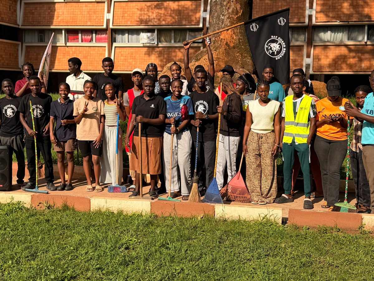 ComplexHall's tweet photo. National cleaning day at the wetland was a success! Big up to all that came through @MitchellHallMAK , our boys ♥️♥️♥️ MITCHELLEX SOLIDARITY OYEEE https://t.co/j9iXCzlCCN