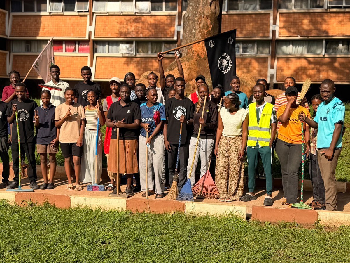 ComplexHall's tweet photo. National cleaning day at the wetland was a success! Big up to all that came through @MitchellHallMAK , our boys ♥️♥️♥️ MITCHELLEX SOLIDARITY OYEEE https://t.co/j9iXCzlCCN
