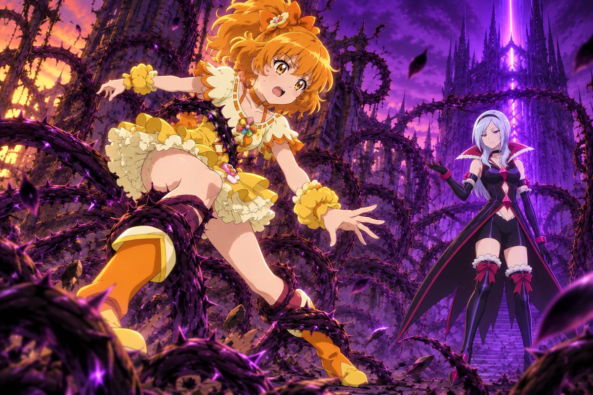 ryuju0118's tweet photo. パイン悪堕ち - フレッシュプリキュア（1/4）

再洗脳されたイースに洗脳されるお話 https://t.co/JeDGO6Nkyq
