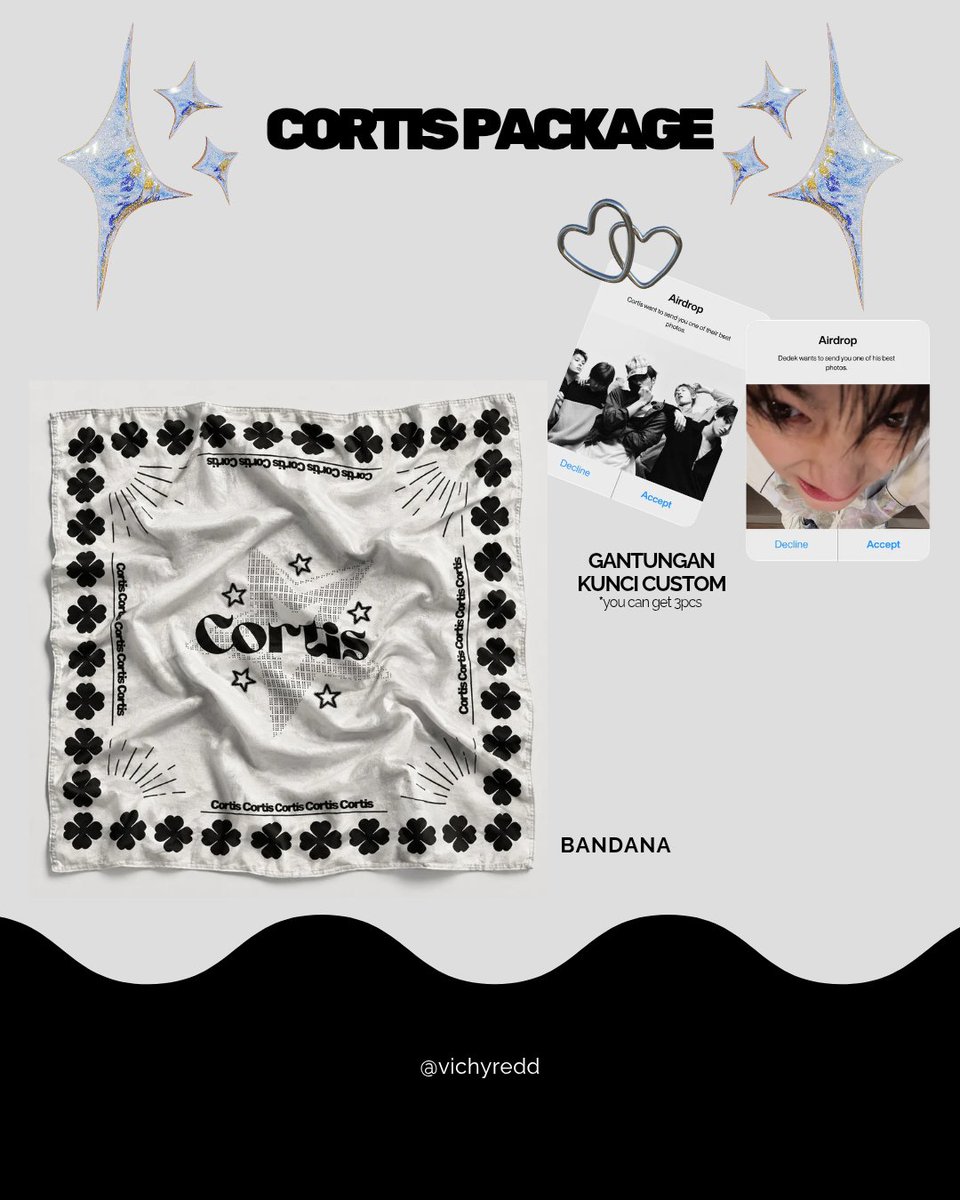 vichyredd's tweet photo. [CORTIS]

hi everyone! We're open pre-order cortis package designed by @vichyredd 
The items start from IDR 20.000

📆 PO PERIOD : 15 Sept - 30 Sept 2026
🖇️ https://t.co/tQGoW9XcLm (link on bio) or scan the qr

Go grab your now 🤍

#cortis #coer https://t.co/9RZe5YPuI0
