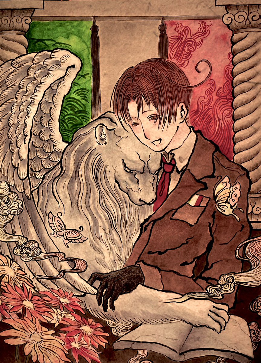 laiseki_'s tweet photo. #aph https://t.co/DDj5m9tMI9