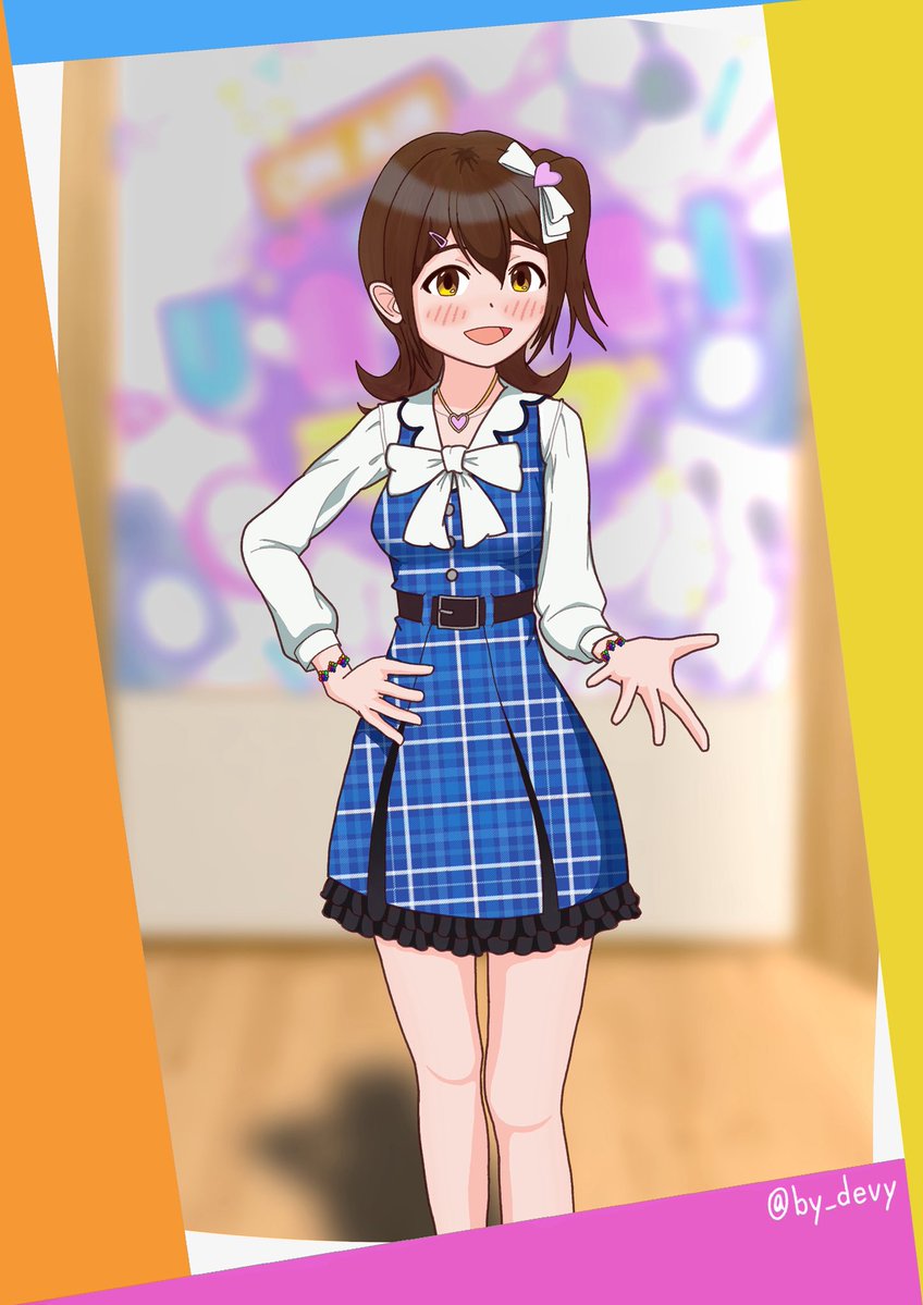 by_devy's tweet photo. U・N・M・E・I ライブ
#ミリシタ #春日未来 https://t.co/rLdS3T5m1X