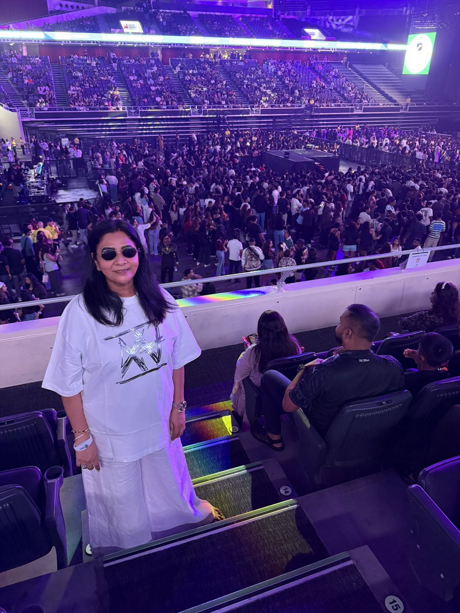 sridevisreedhar's tweet photo. #ANIRUDHXVTOUR: LIVE IN SINGAPORE. 

@anirudhofficial  is celebrating 15 years of music.. This is the biggest tour of his career and is happening at the Singapore Indoor Stadium https://t.co/RMckTTOH66
