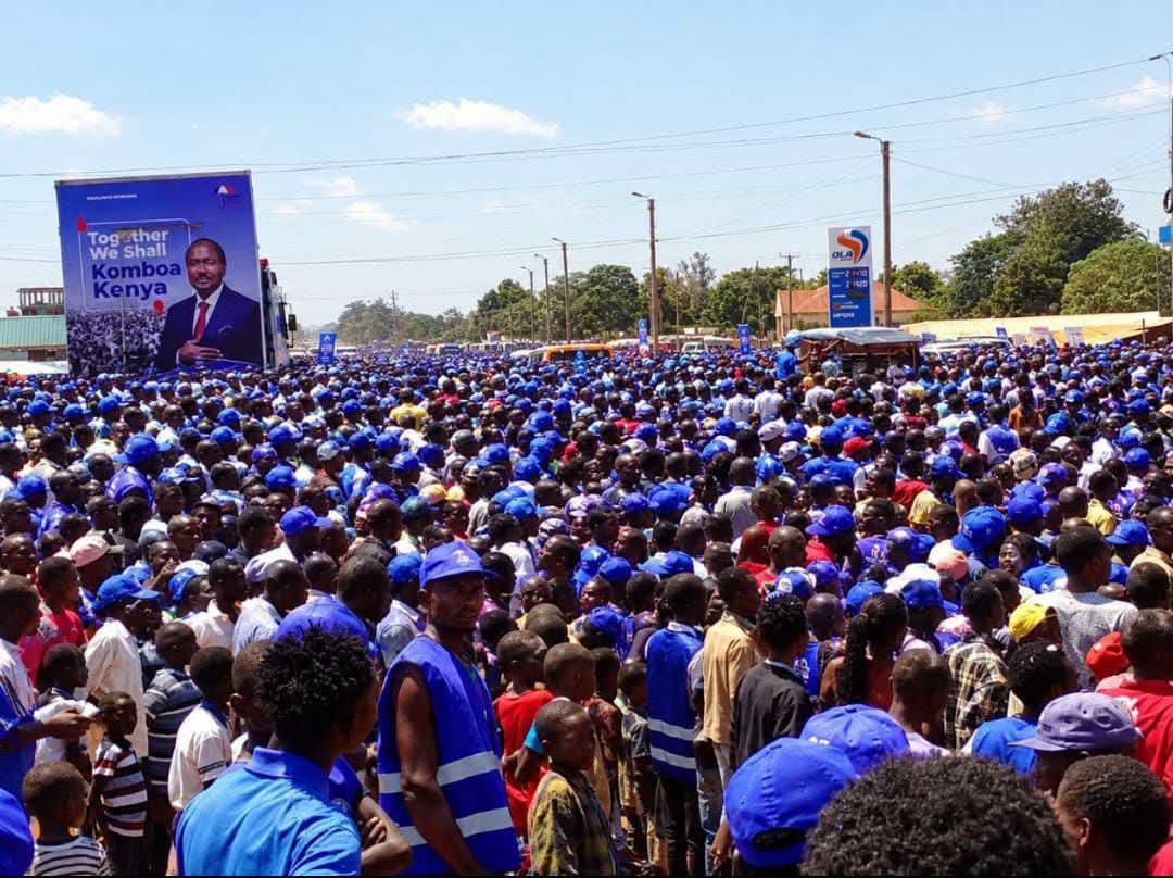 HEFMwangangi's tweet photo. Nambale and Bumula in Busia County, Western, it was MASSIVE! @skmusyoka is liberating Kenya. Real Change is coming! https://t.co/wR3A0kLGHZ