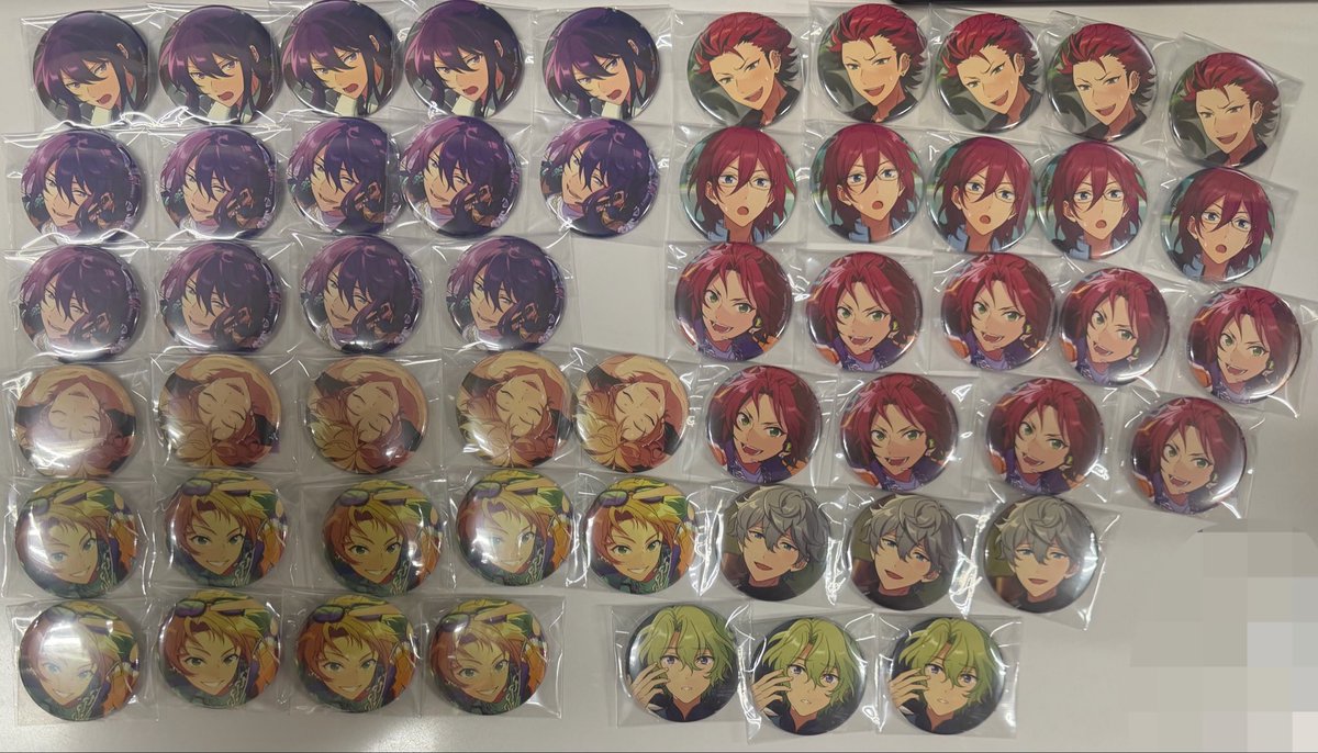 yazuki_cr_1905's tweet photo. 【交換/譲渡】あんスタ コレクション缶バッジ 2026 Jun. -Idol Side- casualside

譲 ꒱颯馬 真 紅郎 茨 真緒 泉 日和

求 ꒱ c真緒 28
星5  定価+送料     星4  200+送料

星4決まり次第 星5

出先のためIDなし
初期不良が気になる方はご遠慮下さい。
検索からでもお気軽にお声掛け下さい🌸 https://t.co/k18GW3lyTO
