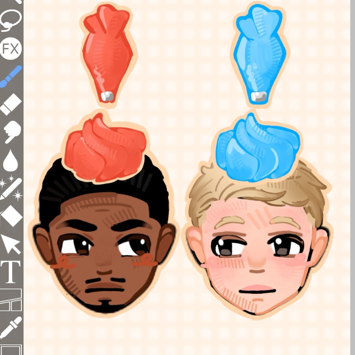 Amongusdom's tweet photo. Rabiscos pt.2 #haabriel https://t.co/BrH5bkB0t9