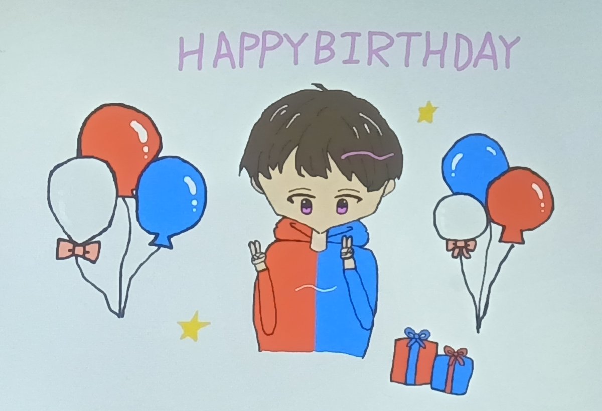 pochama217's tweet photo. kkさん誕生日おめでとうございます🎉

#リドラの謎解きキャンバス
#リドラの謎解きチャンネル https://t.co/CO2HBaqwQy