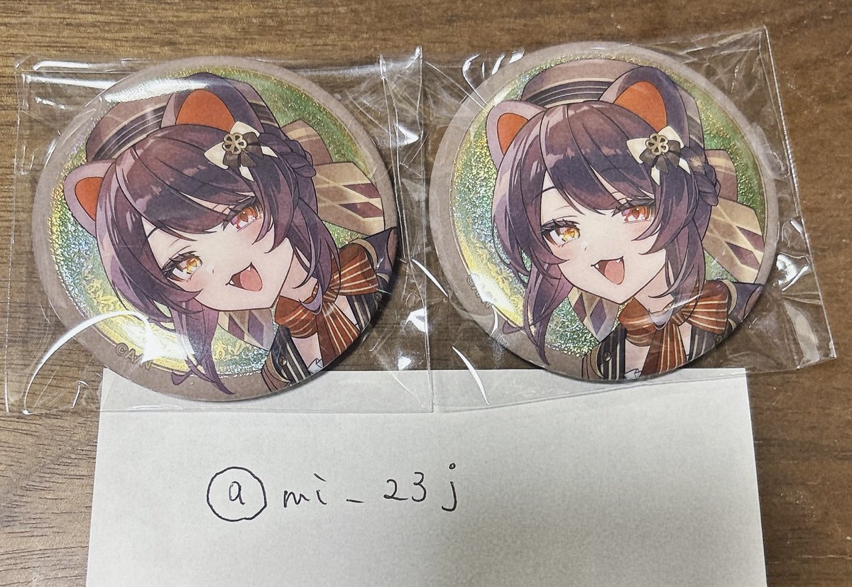 mi_23j's tweet photo. @Sunatu_koukai はじめまして、検索よりありがとうございます。
画像の方2点でお間違いないでしょうか？
間違いなければ、ぜひ2：2での交換をお願いいたします。 https://t.co/Mk7jPR0vKl