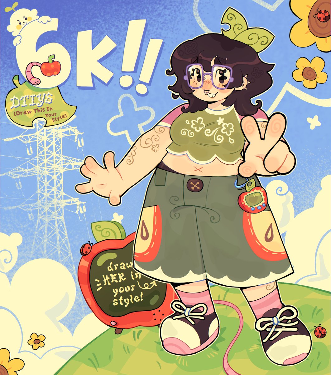 c4fezinhooo's tweet photo. Oii obrigada pelos 6 mil seguidores e por tantos likes nesse desenho!! :D fico feliz q gostem do que eu faço então quis fazer algo especial tipo um DTIYS!! 

É minha primeira vez fazendo algo assim então to meio nervosa.. enfim!! tem mais informações nos comentários!! 
🧶

#DTIYS https://t.co/dY2sz37u25