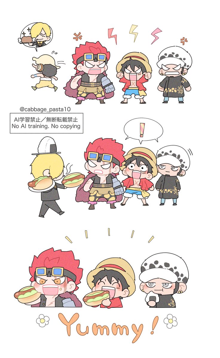 cabbage_pasta10's tweet photo. ごちそうレストランの映像のやつ〜🌭🍙 https://t.co/gT5mLNrgrv