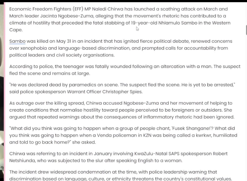 RamaphiriMpho's tweet photo. She did accuse her we all saw it here on Twitter @IOL even posted about it https://t.co/NJaTFxbrba