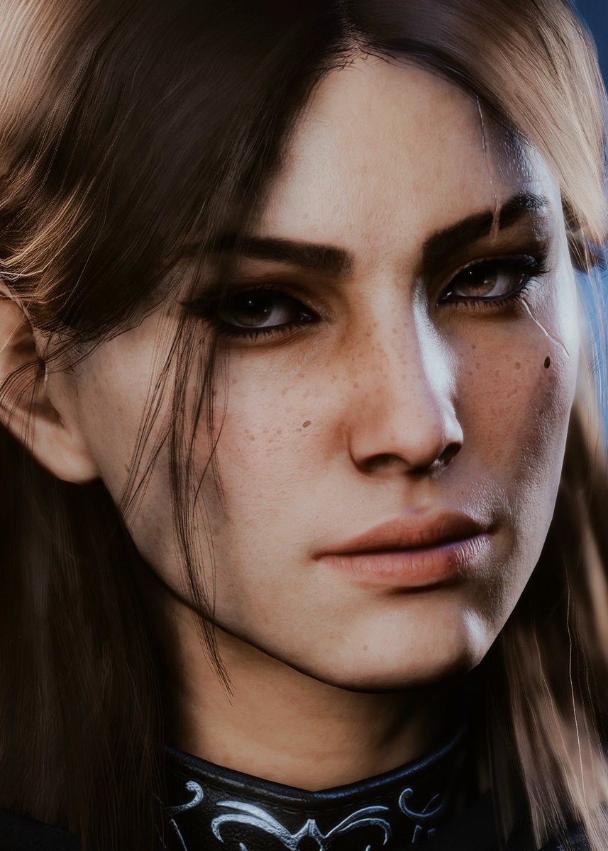 starlesstides's tweet photo. practicing with textures that have built-in scarring and moles/beauty marks https://t.co/GsWfU9v0EZ