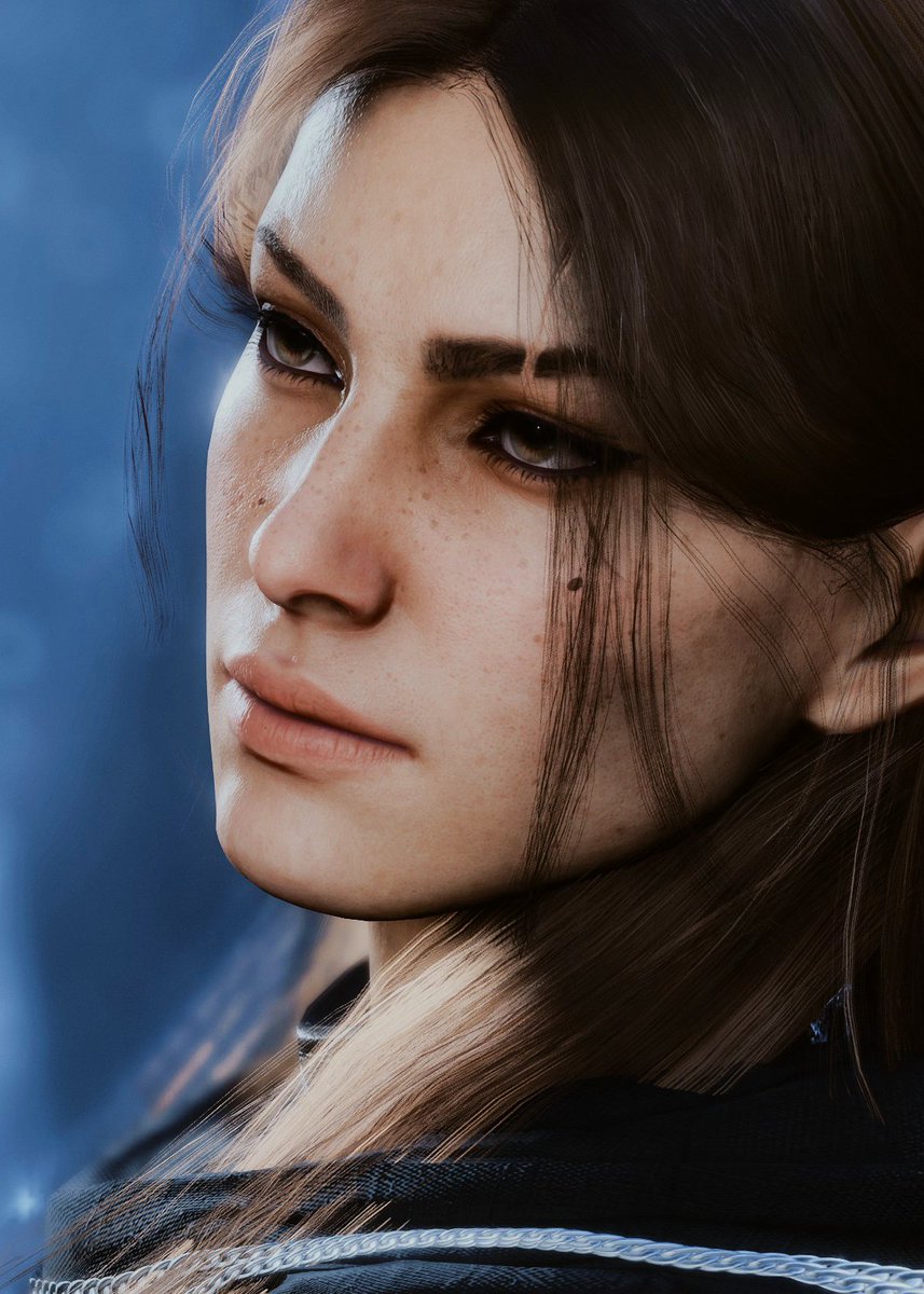 starlesstides's tweet photo. practicing with textures that have built-in scarring and moles/beauty marks https://t.co/GsWfU9v0EZ