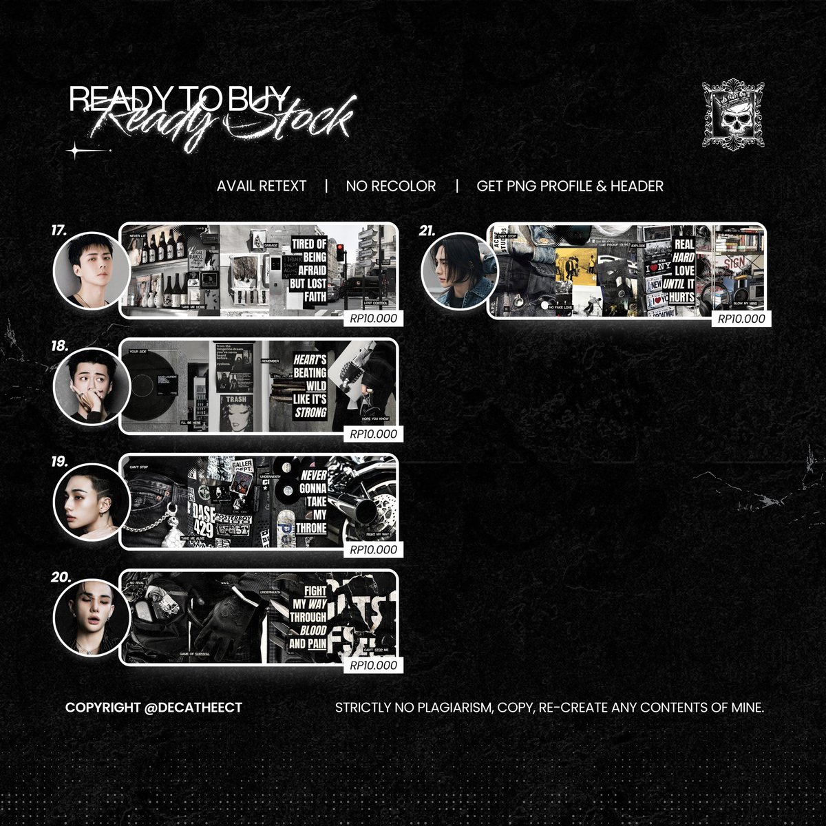 decatheect's tweet photo. Help repost / rt, thanks.

Layout ready stock rs San, Wooyoung ATEEZ; Jeno, Haechan NCT; Leo, Sangwon ALD1; Juhoon CORTIS; Sehun EXO; dan Hyunjin Straykids bisa dijemput di DM atau tele, ya! Detail lengkap di bawah, saya juga buka optip. Go grab yours!

#zonauang https://t.co/scscAiDHiC