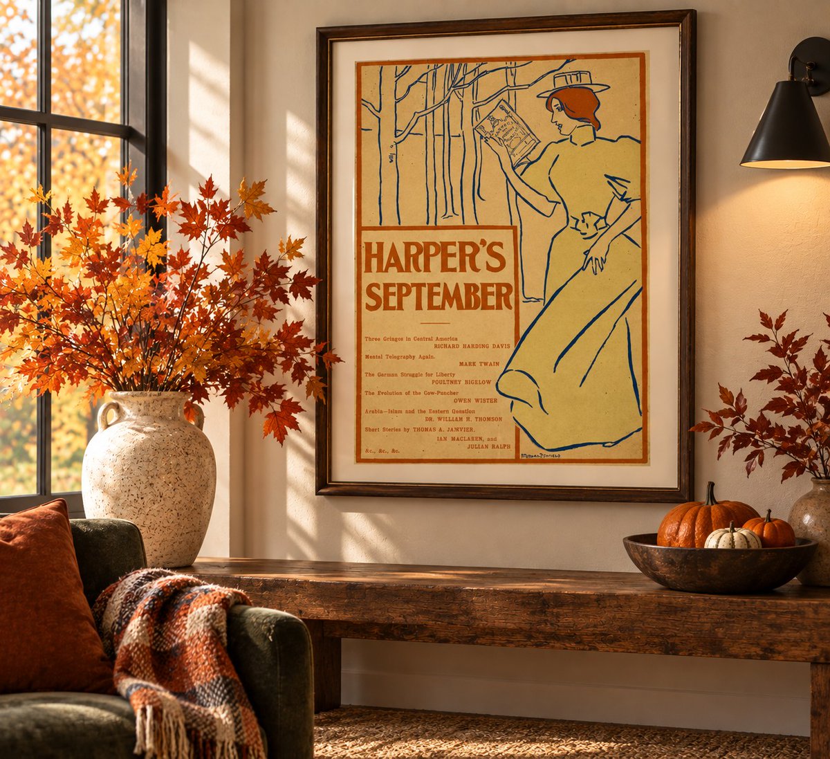HistoricPictorx's tweet photo. Vintage Poster - Harper's September
https://t.co/xPt32Z5HSb
#HistoricPictoric #History #HistoricMaps #Vintage #WallArt #HistoryFacts #Art https://t.co/6YObyP3x4g