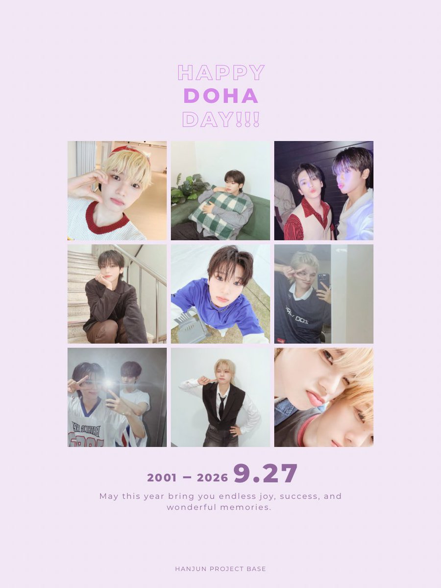 HANJUN_fan_sprt's tweet photo. 도하야 생일 축하해💜🩵

#HappyDohaDay
#도하라는_행복이_태어난_날
#무대_위에서_가장_빛나는_우리의_별 https://t.co/39sp1QSvTL