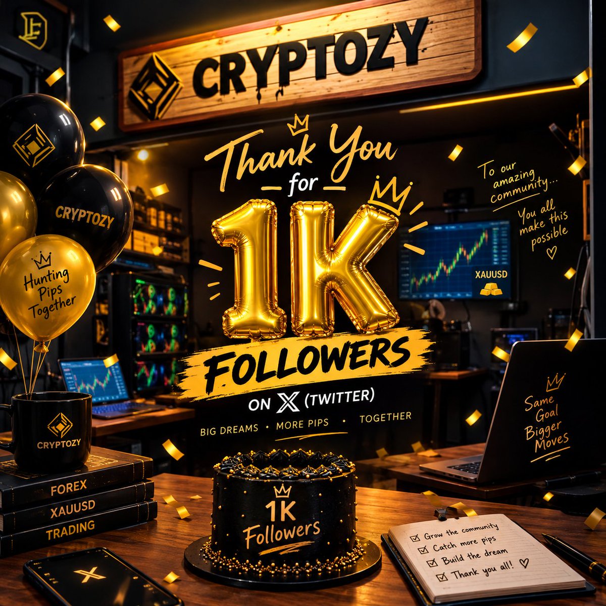 tozzyfx's tweet photo. Thank you for your support 🙏 https://t.co/ubwyhricbg