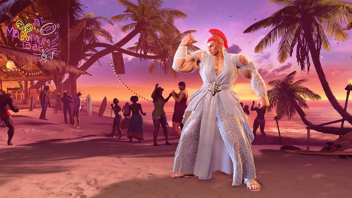 StreetFighter's tweet photo. Happy Birthday to the glorious Marisa! 🎂

What we do in life echoes in eternity, so live it to the fullest and experience all the beauty this world has to offer, be it in battle, or in the fine arts. Today is your day! 🦁 https://t.co/wenL4DfKlT