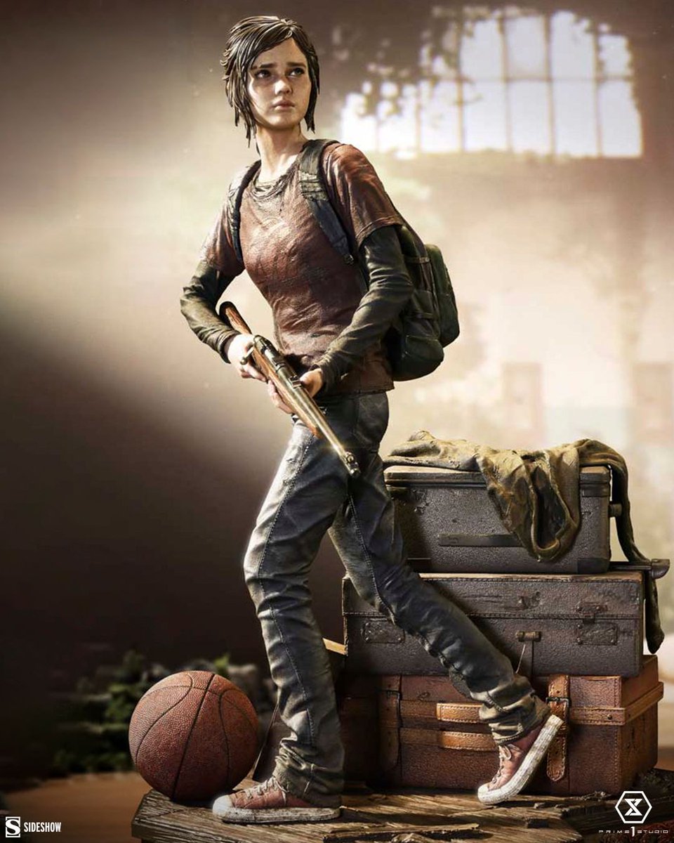 collectsideshow's tweet photo. On this Last of Us Day, Joel and Ellie are taking on a Bloater. 🍄🧟 Relive the epic showdown of “Bill’s Town,” the fourth chapter of The Last of Us Part I, with three quarter-scale statues from @Prime1Studio. https://t.co/dnhvYQhNkn