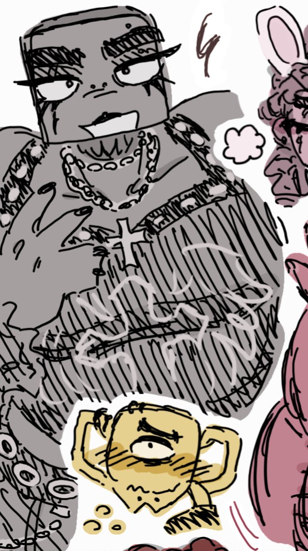 ParisTheRat's tweet photo. @RhettsChest Here are some close-ups 🩷❤️🖤
First time drawing Rhett properly btw https://t.co/KOaZuhHtUf
