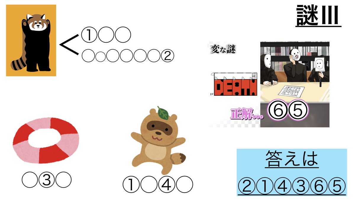 nz_rdlkk's tweet photo. プレートお写真に加えて、kkさんへ、お祝いの謎を作りました！

低クオリティで申し訳ないですが、お時間ある方はぜひ笑

謎Ⅲで使用したイカクと変な謎の絵は@fjtn44 さんに描いて頂きました！！ https://t.co/7bmxxbctZy