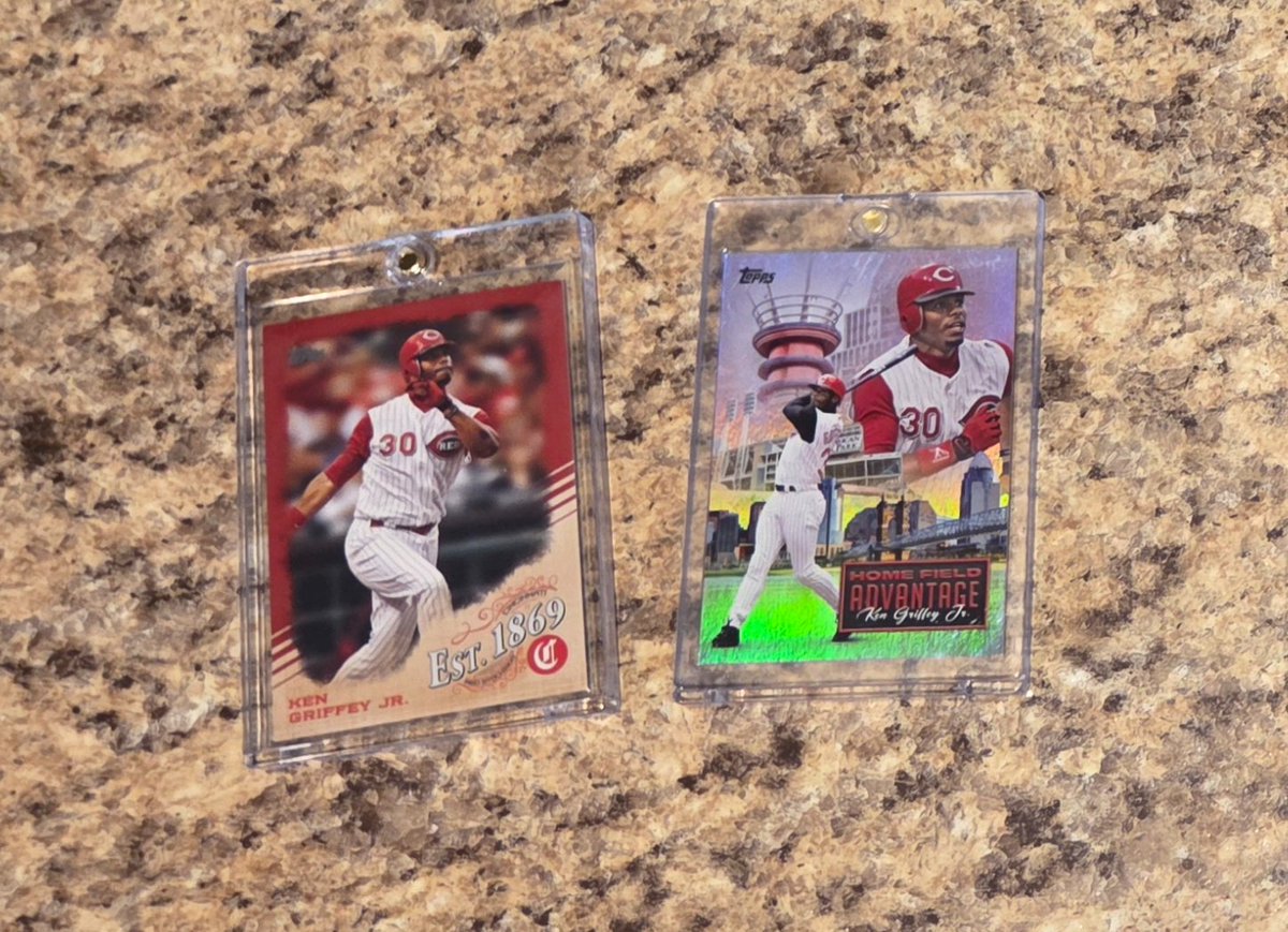 baseballmapper's tweet photo. @CardPurchaser I've been opening some older boxes from the LCS recently and have been on a bit of a Junior heater lately. The 1869 is /10! https://t.co/H1IF6XHLuj