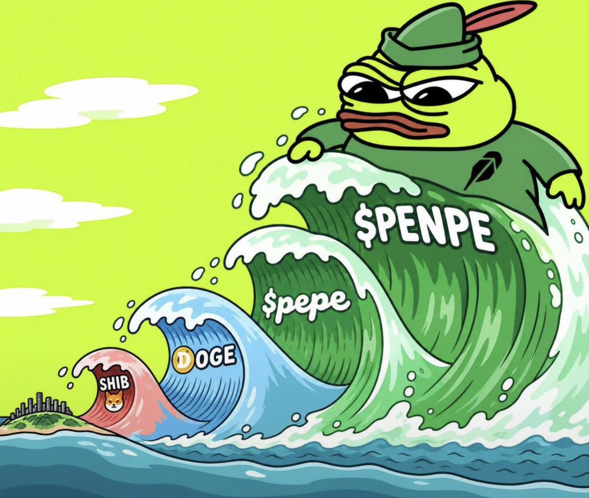 jamiekingston's tweet photo. $PENPE

The father of $Pepe arrived on the RH chain. Huge cult vibe just like Pepe and Wif. 

Chart is looking good, could see this one going higher

https://t.co/pOa286CACu https://t.co/m2YNdNiw1C