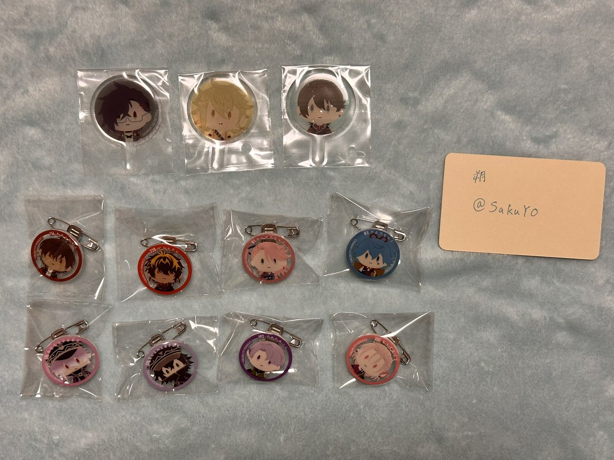SakuY0's tweet photo. 【 交換 / 譲渡 / 買取 】御伴散歩 刀剣乱舞 ぽちくじ 半券

譲▶A賞 にっかり青江、鶴丸国永、南海太郎朝尊、肥前忠広
       B賞 桑名江、松井江
       C賞 童子切安綱、三日月宗近、ソハヤノツルキ、鳴狐、信濃藤四郎、小豆長光、日光一文字
       D賞 明石国行、治金丸、堀川国広
⤵ https://t.co/8do6NAKYHp