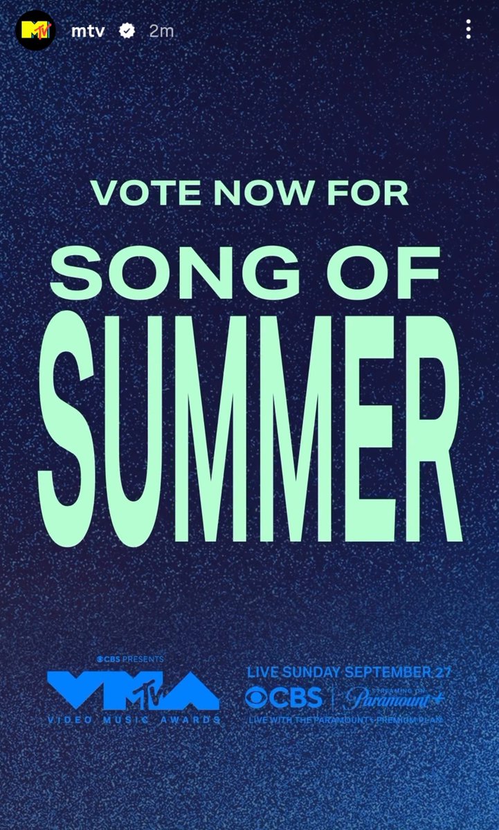 BLINKVotingPage's tweet photo. BLINKs, "SONG OF SUMMER" VOTING OPEN NOW 🚨 GO TO THE @MTV INSTAGRAM STORY > https://t.co/zmgz0tAK7t

VOTE FOR #JENNIE AS MUCH AS POSSIBLE. 1 TAB = 1 VOTE. FOLLOW THE INSTRUCTIONS BELOW 👇 https://t.co/Y6PFg3By6Z