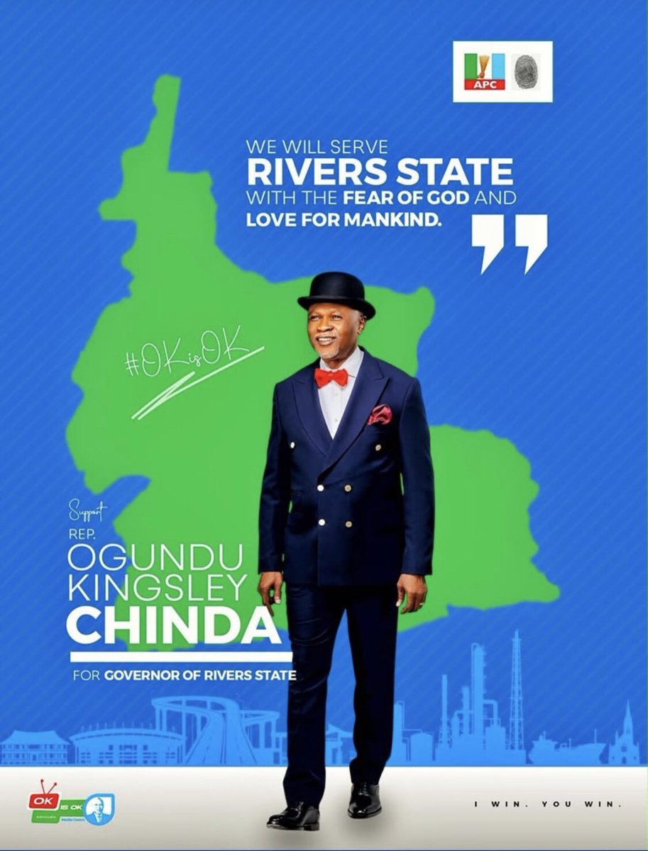 phencrown1's tweet photo. Ignore false narratives! Rep. O. K. Chinda is a leader of true competence, uniting Rivers State across ethnic lines for a highly prosperous future. No amount of cheap blackmail or premature celebrations can ever diminish his stellar track record of impact! ✅

#OKISOK
#IWinYouWin https://t.co/KBuNfQXusZ