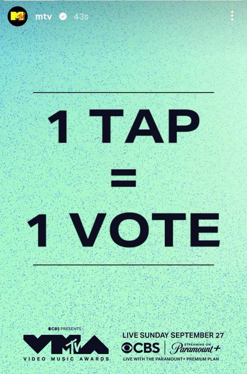 BLINKVotingPage's tweet photo. BLINKs, "SONG OF SUMMER" VOTING OPEN NOW 🚨 GO TO THE @MTV INSTAGRAM STORY > https://t.co/zmgz0tAK7t

VOTE FOR #JENNIE AS MUCH AS POSSIBLE. 1 TAB = 1 VOTE. FOLLOW THE INSTRUCTIONS BELOW 👇 https://t.co/Y6PFg3By6Z