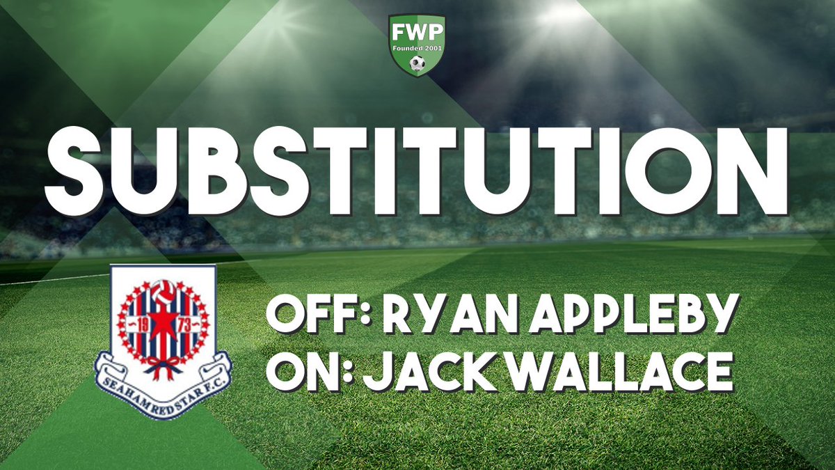 AlnwickTownAFC's tweet photo. SUB: Jack Wallace replaced Ryan Appleby (45') https://t.co/d6b9gKjMgK
