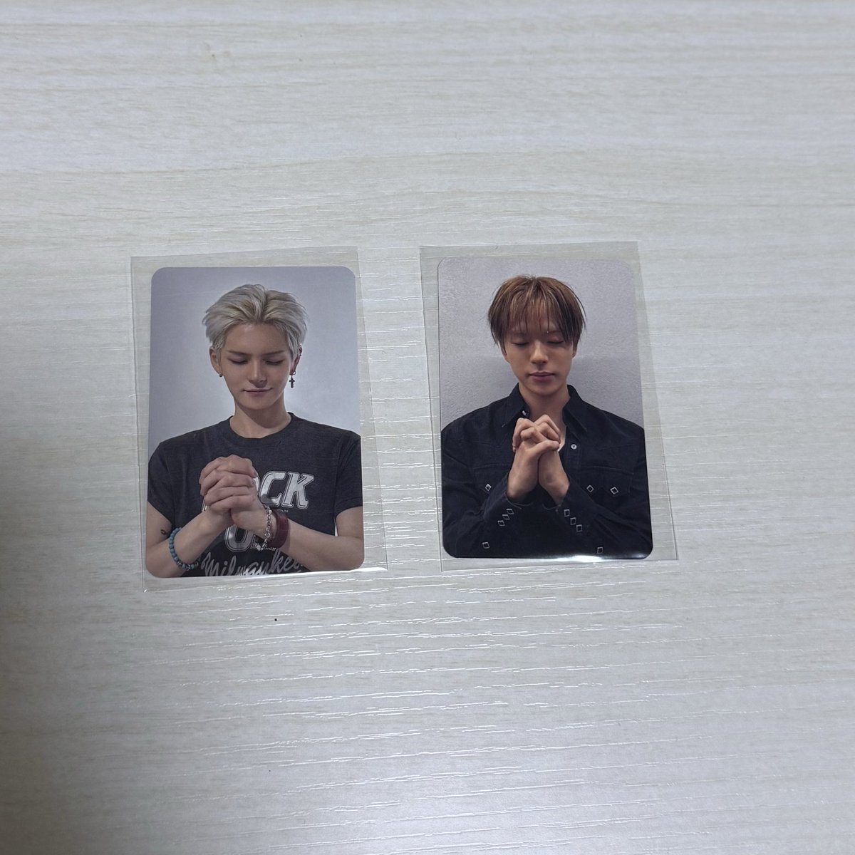 nno__183's tweet photo. TREASURE 6周年 Anniversary
MAKESTAR 特典トレカ

【譲】ヨシ、ジェヒョク

【求】ジフン、ジュンギュ、アサヒ

郵送での交換📮
お気軽にお声掛けください🙇🏻‍♀️🍀

#treasure交換 
#treasure求 https://t.co/qSkxXqZK7m