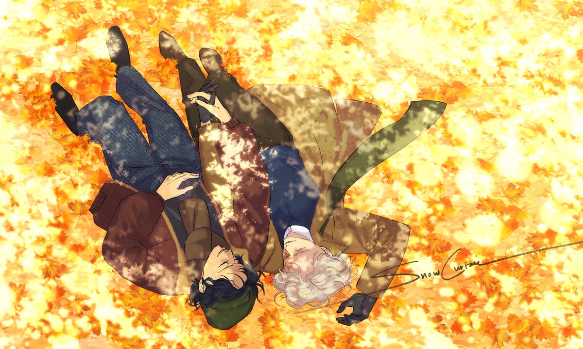 snowcurtain's tweet photo. what if i miss love 🍁🍂 🔥🎩 https://t.co/SIyROkRtcn