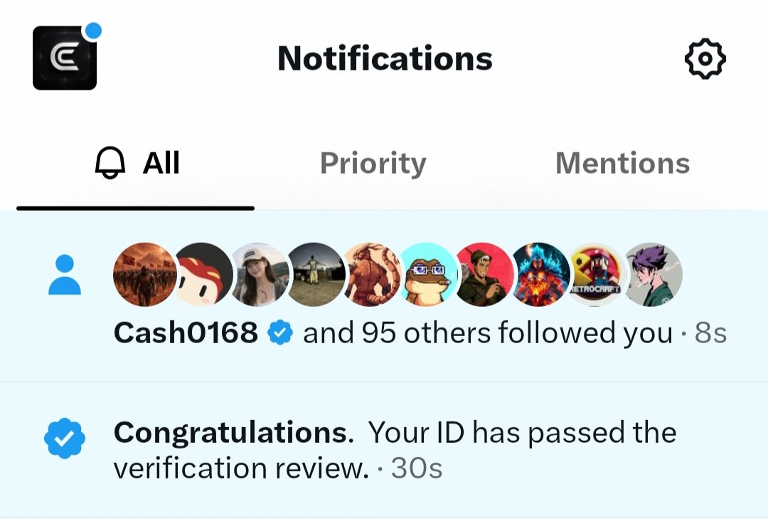 GetCashedMoney's tweet photo. We are proud to announce that our ID has been verified and we are in the process of enabling @XMoney.

You can verify that by clicking on our Gold Checkmark. https://t.co/Zw3Wmo1zER