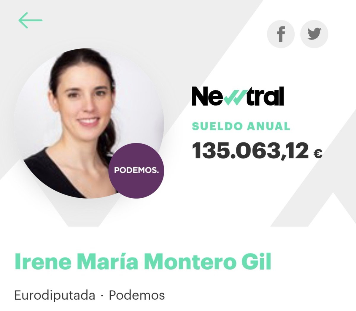 perpalotes1's tweet photo. @OReiFutre Pero si es que el 0.2% más rico es ella... https://t.co/fjDWr7TH8x