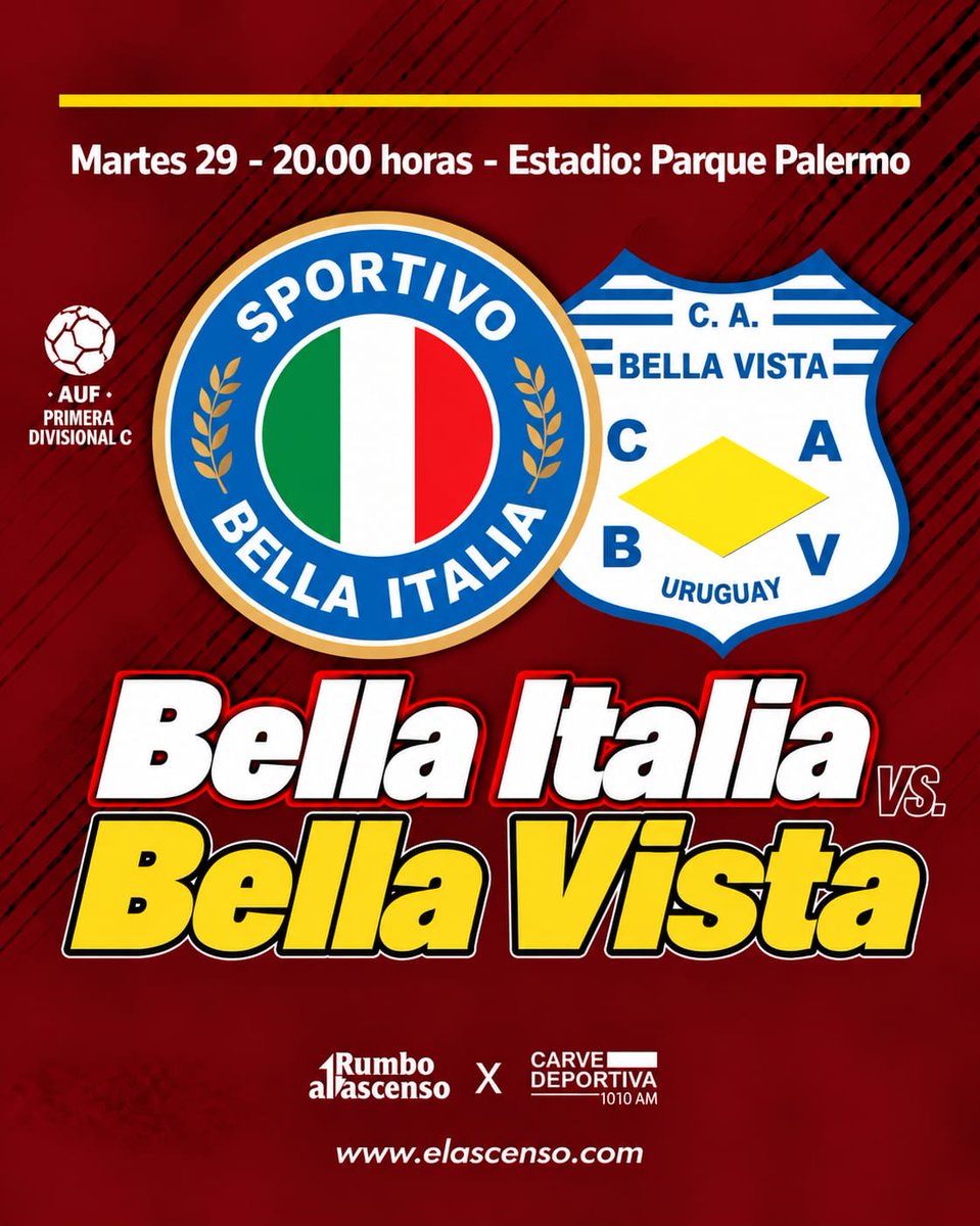 elascensouy's tweet photo. 📊 #PrimeraC
Historial entre ambos equipos.
Sportivo Bella Italia 1 ( Gastón Faber ) - Bella Vista 0, fecha 1 - apertura 2025
#RumboAlAscenso https://t.co/0xyH7bifha