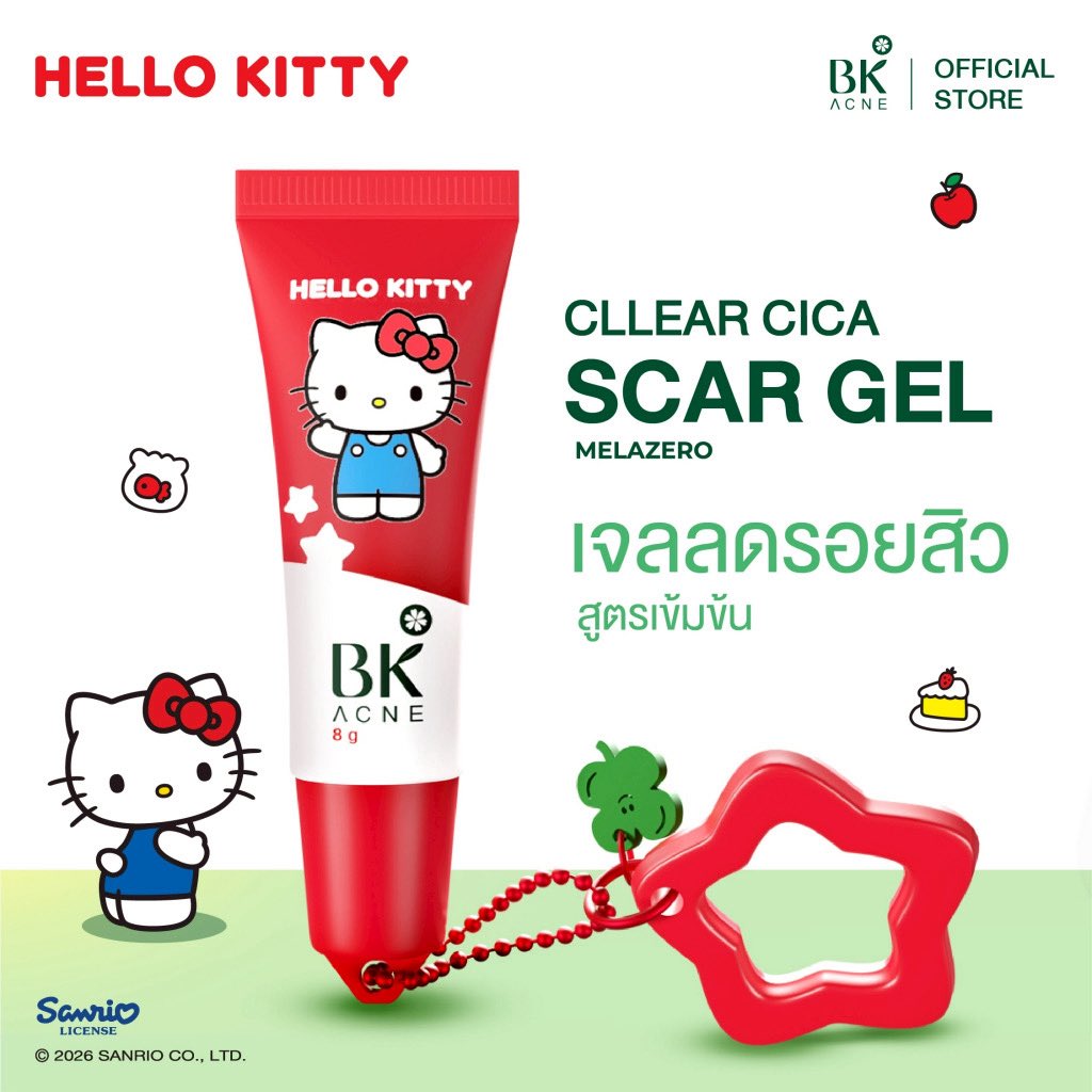 vvante_taetae's tweet photo. 🩷🎀 สาวกHello Kitty เห็นแล้วต้องใจละลาย! BK ACNE CLEAR CICA SCAR GEL เจลดูแลรอย ขนาด 8 กรัม
หลอดเล็กพกง่าย ใช้แต้มบริเวณที่ต้องการดูแลเป็นประจำ ใครกำลังหาเจลดูแลรอยและเป็นสาวกคิตตี้ด้วย ตัวนี้น่ารักน่าใช้มากค่ะ 🥰
#BKAcne #BKxHelloKitty #มณีมาลอง #Shopee #ShopeeTH https://t.co/71wlAAxOeH