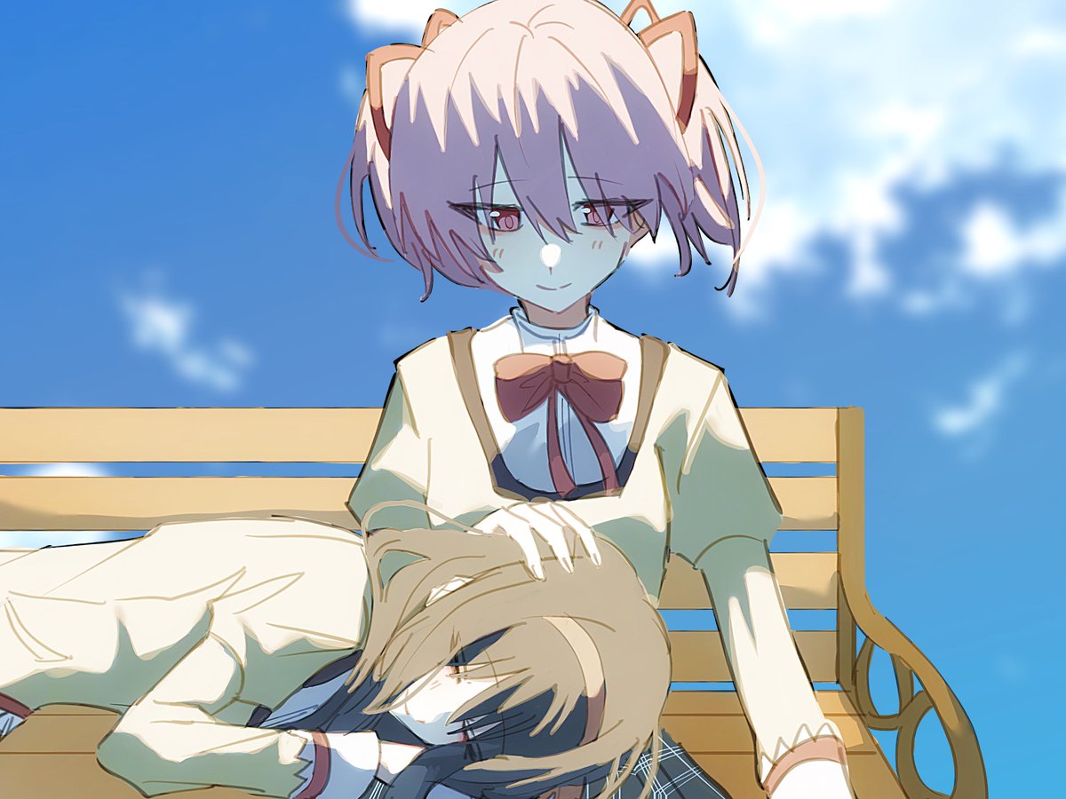yamimamomf's tweet photo. ねえ、ほむらちゃん　#まどマギ　#まどほむ https://t.co/rMXTSSOY8S