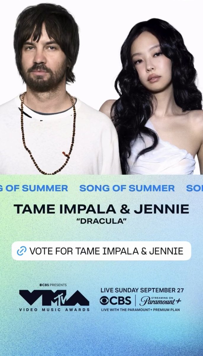 KINGTHEREALFIII's tweet photo. Go vote, blinks! The category is now open—you get 20 votes per account. We can do this!!! 

FOR DRACULA AND JENNIE!!! SONG OF SUMMER IS OURS https://t.co/pen63XnuhC
