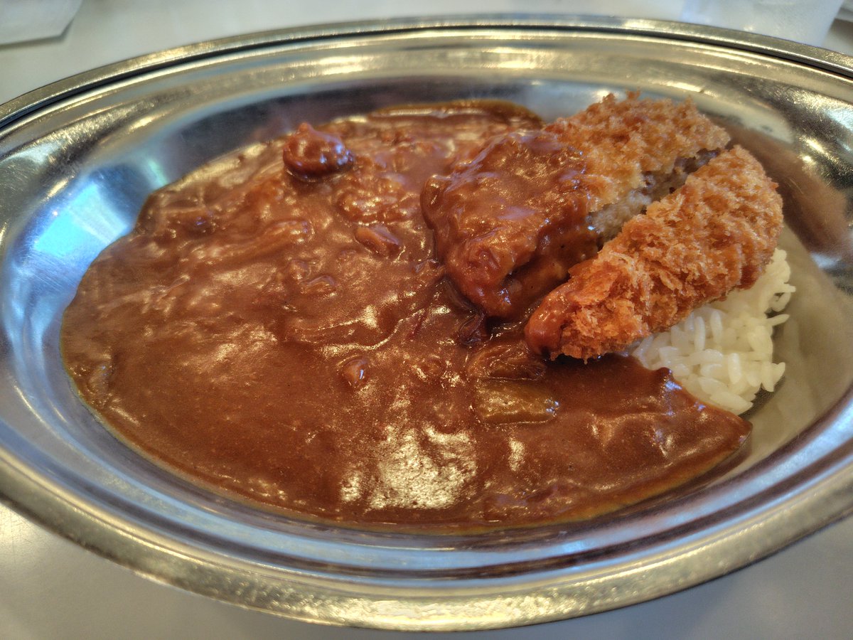 b_team1972's tweet photo. 十勝に来たらやっぱりコレだね！ #十勝 #帯広市 #インデアンカレー #カレー #シルバーウィークの思い出 https://t.co/EzLtNTND58