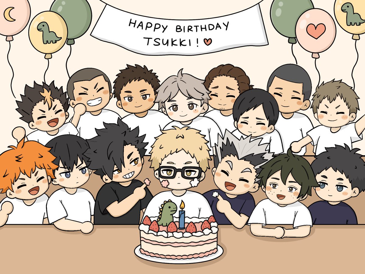 doodlybubbles_'s tweet photo. 月島蛍、お誕生日おめでとう！！🌙

HAPPY BIRTHDAY TO my favourite salty dinosaur baby boy <3 <3 ILY SMMMM 

I actually had plans for a whole birthday comic for him, but I ran out of time :')))

#月島蛍誕生祭2026 #月島蛍 #TsukishimaKei #Haikyuu #ハイキュー #HaikyuuFanart https://t.co/PULGZ3skB0