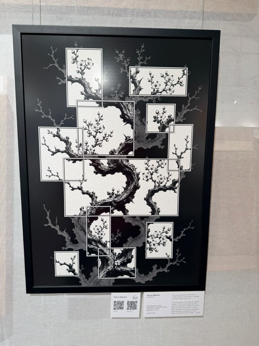 TarainAbstract's tweet photo. Some of the highlights so far from the British Art Fair at Saatchi Museum. 

Digitalism Gallery 

@moodSlime_  @inceptionally @punk8164 @MVY_0x
