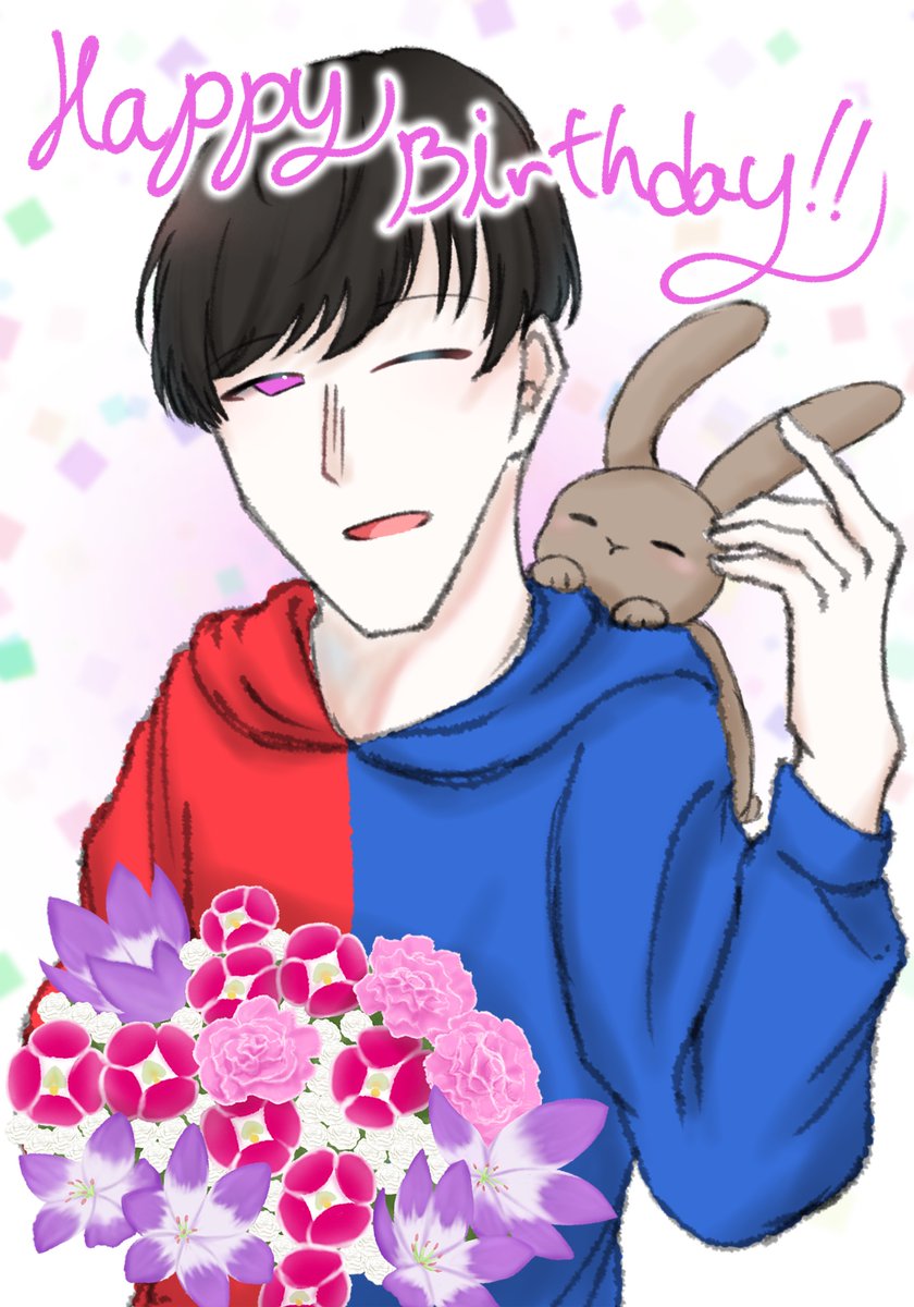 RAi_twX200101's tweet photo. 🎨＊°- Happy birthday!!!! -°＊💐

#リドラの謎解きキャンバス https://t.co/bhAtA4ndPW