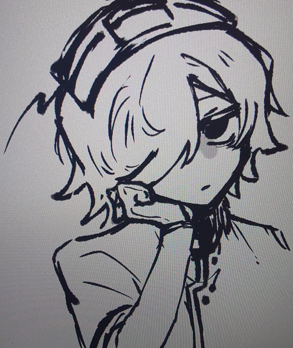 yLiar_3's tweet photo. （初描き&amp;落書き） https://t.co/PjWMDf1hTb