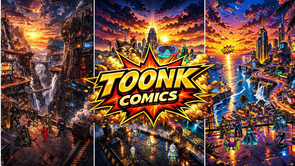 ToonkCoin's tweet photo. 1 YEAR OF TOONK. 🦝🔥

One year ago, TOONK started with an idea.

Since then we’ve built comics, characters, TOONK City, physical editions, games, tools, collaborations, and a growing community around it all.

No shortcuts. No stopping. Just building week after week and seeing how far this universe can go.

Huge thank you to everyone who has read a comic, shared a post, supported $TOONK, bought a physical issue, created something for the community, or simply stuck around to watch this grow.

Year one was about proving we could build it.

Year two is about taking TOONK even further.

Happy 1 year, TOONK City. 🏙️🦝
