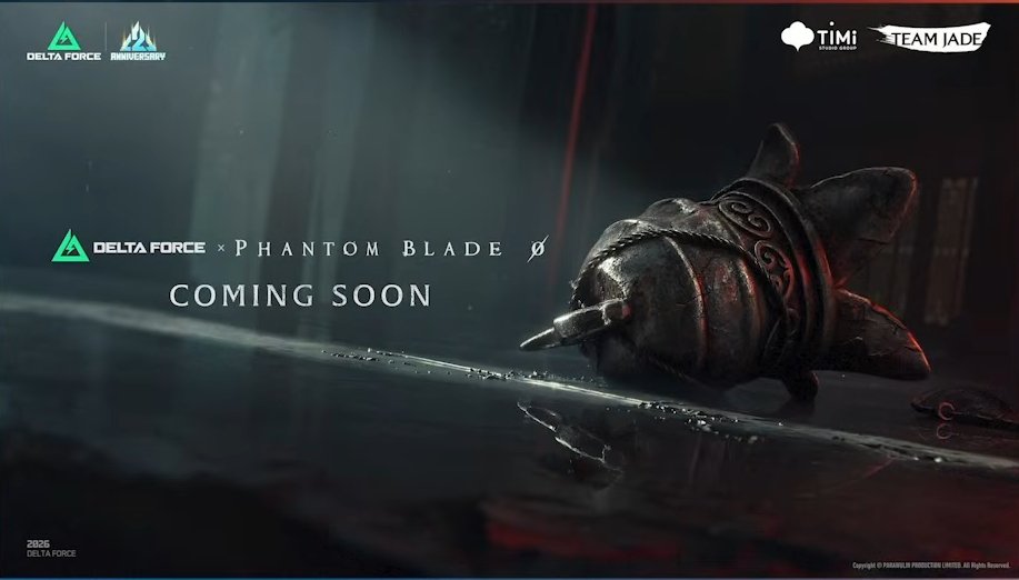 LeakersOnDF's tweet photo. A new collaboration is announced for Delta Force with Phantom Blade 0 and Pop Mart Gong.

Phantom Blade 0 collaboration is TBA. But, Pop Mart Gong collaboration is started in Early Spring 2027.

 #deltaforce #deltaforcegame #deltaforceleaks #deltaforcenews https://t.co/3cH5D5rYPP