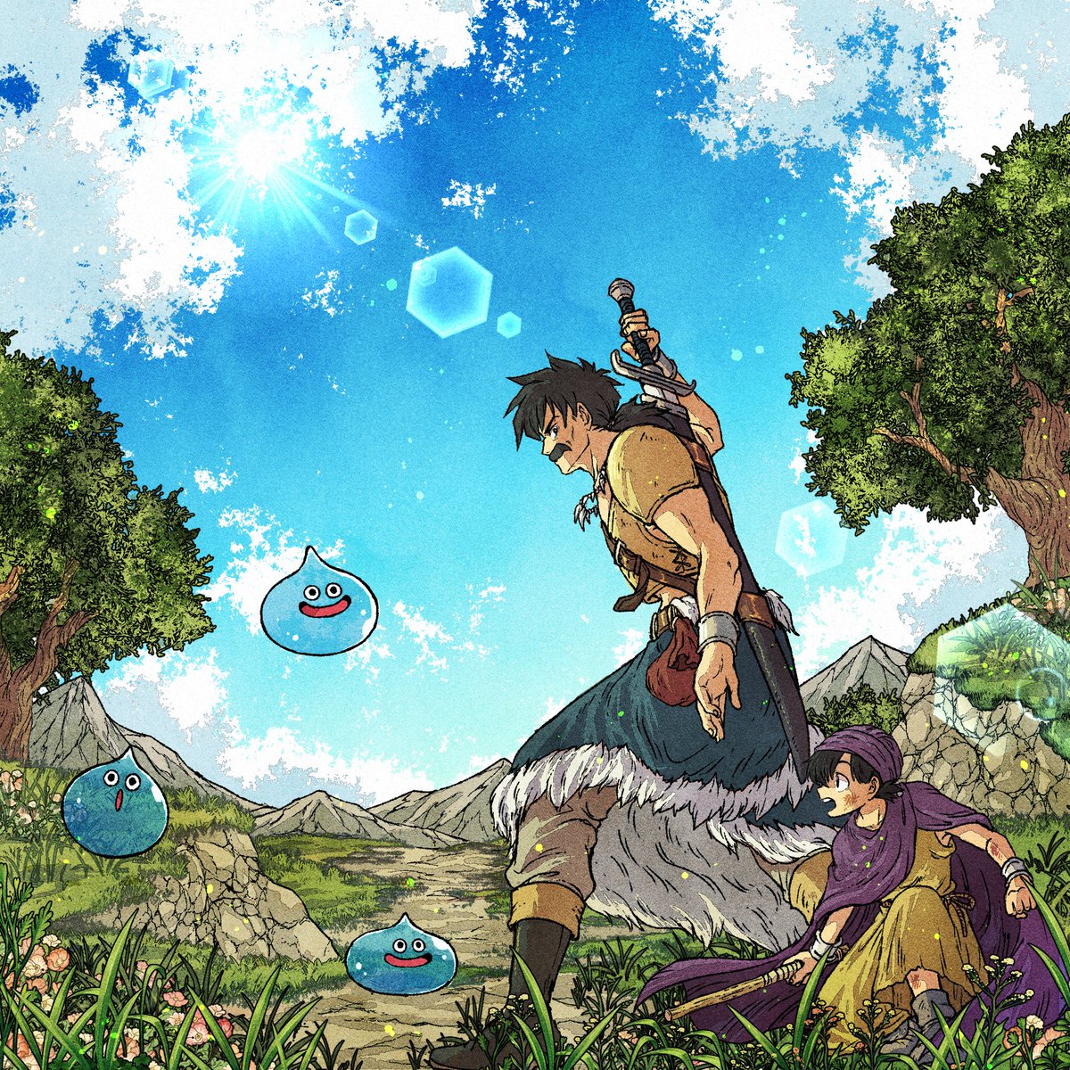 trig_ig's tweet photo. 【ドラクエ5】34周年！おめでとうございます🎉 https://t.co/UcwusztQdc