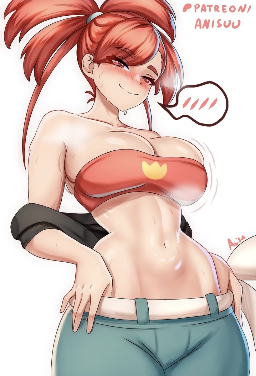 AnisDrawn's tweet photo. Flannery is a top tier Pokegal ❤️ https://t.co/kLsUSShvxZ